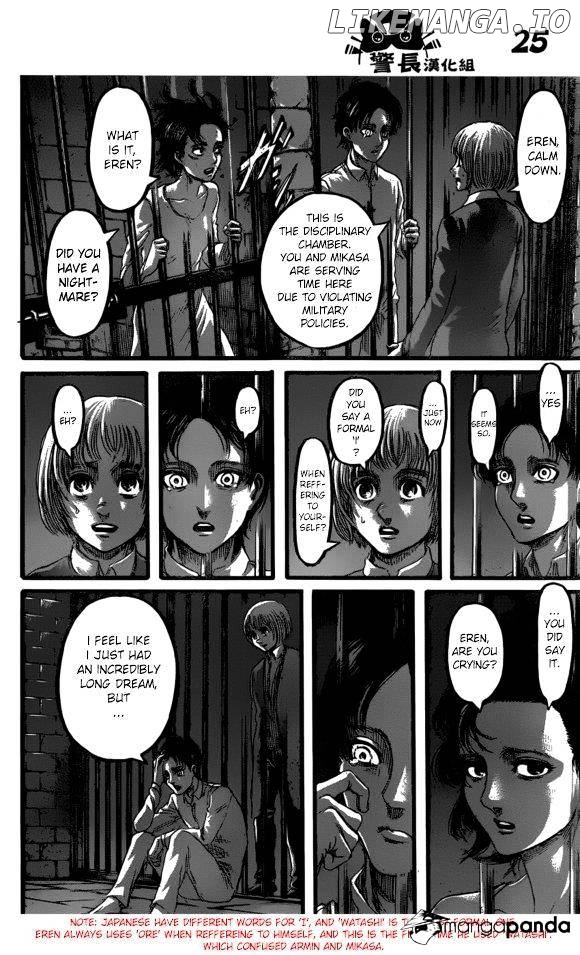 Attack on Titan, Chapter 87 image 26